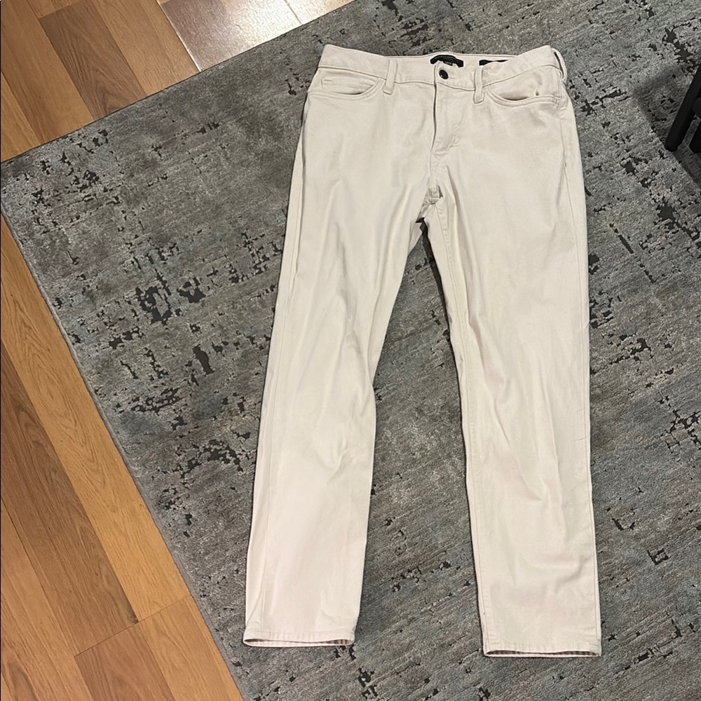 Banana Republic Cream Chinos Classic Style